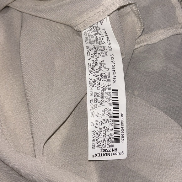 ZARA Long Midi Maxi Animal Print dress Size XS - Picture 12 of 14